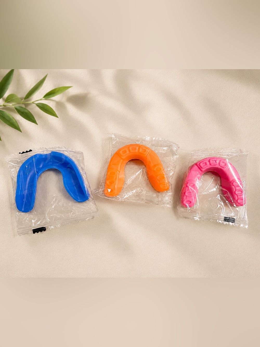 3pc Sports Silicone Mouth Guards  Football Boxing Basketball